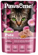 Mokra karma dla kotów - Pawsome Adult Pute - indyk saszetka 85g - miniaturka - grafika 1