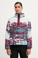 Bluzy damskie - Columbia bluza sportowa Helvetia kolor niebieski wzorzysta 2098501 - miniaturka - grafika 1