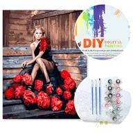 Malowanie po numerach - Malowanie po numerach W6467 Kobieta - miniaturka - grafika 1