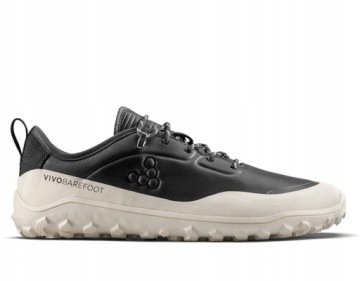 Buty męskie trekkingowe Vivobarefoot skórzane wysokie sportowe outdoorowe