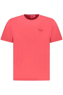 PEPE JEANS MĘSKA KOSZULKA Z KRÓTKIM RĘKAWEM CZERWONA - Portfele - miniaturka - grafika 1