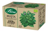 Herbata - Bifix Herbata mięta - ekologiczna ekspresowa 20 saszetek 1138511 - miniaturka - grafika 1