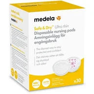 Akcesoria do karmienia - Medela Jednoraazowe wkładki laktacyjne Ultra Thin 30szt - miniaturka - grafika 1
