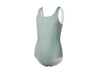 Stroje kąpielowe dla dziewczynek - CRIVIT Kostium kąpielowy dziecięcy (Miętowy/biały, 158/164) - miniaturka - grafika 1