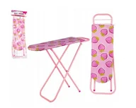 Zabawy w naśladowanie dorosłych - DESKA DO PRASOWANIA RÓŻOWA 73969 NORIMPEX - miniaturka - grafika 1