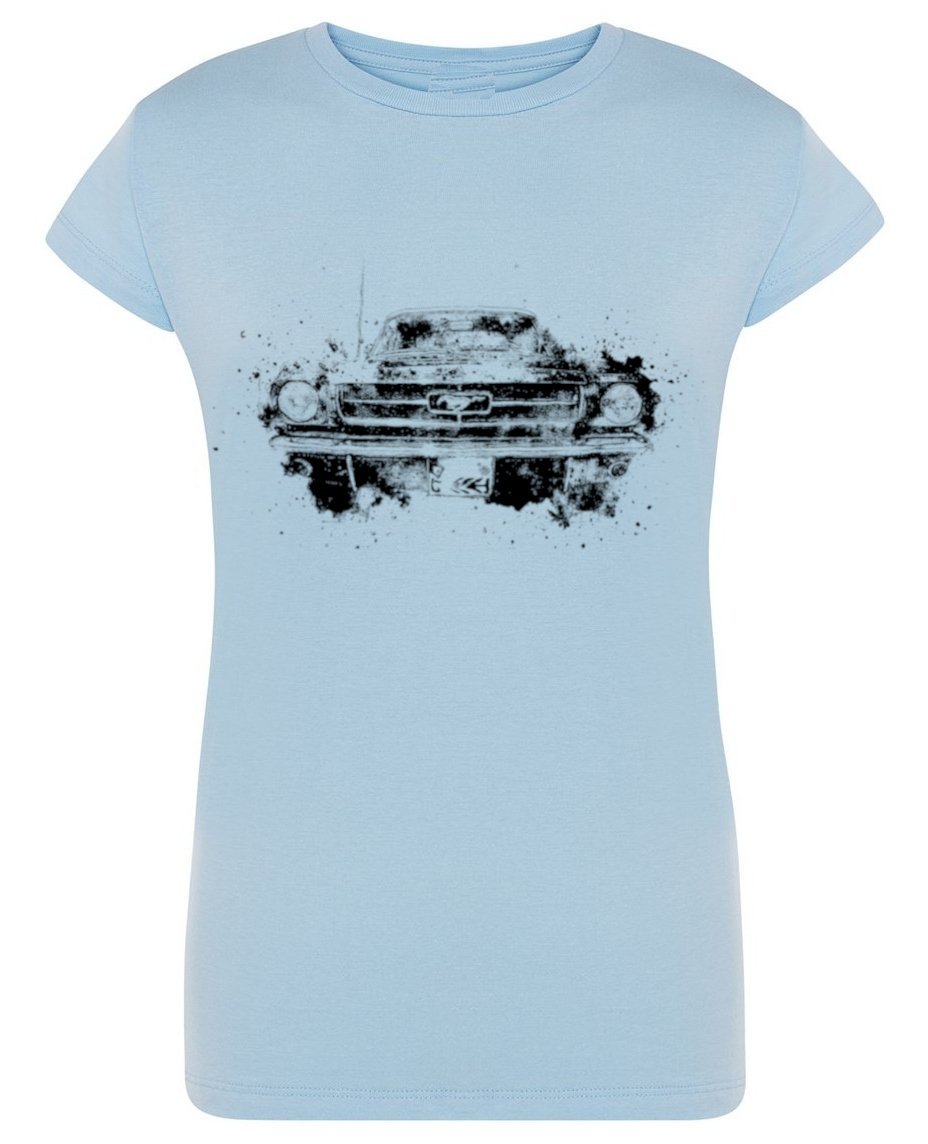 T-Shirt damski nadruk MUSTANG Rozm.L