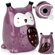 Skarbonki - Skarbonka ceramiczna sowa - miniaturka - grafika 1