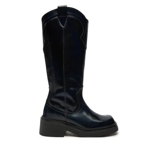 Kozaki Bronx Daff-Ey 14298-OS Czarny - Kozaki damskie - miniaturka - grafika 1