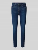 Spodnie damskie - Jeansy o kroju skinny fit z 5 kieszeniami model ‘COMO’ - miniaturka - grafika 1