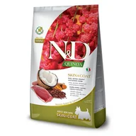 Sucha karma dla psów - Farmina N&D Quinoa Dog Skin&Coat Adult Mini duck coconut 2.5 kg - miniaturka - grafika 1