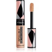 Korektory do twarzy - Cashmere L'Oréal Paris Infaillible More Than Concealer nr 327 korektor o wysokiej pigmentacji, bardzo duży aplikator, 11 ml - miniaturka - grafika 1