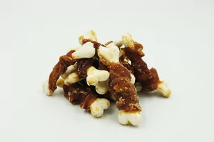HEALTHY SNACK Kostka wapienna z kaczką 500g - Przysmaki dla psów - miniaturka - grafika 1