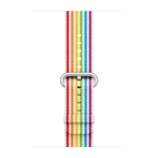 Apple Pasek nylonowy w kolorze Pride Edition do koperty 38mm / 40mm / 41mm / 42mm - rozmiar S/M - Akcesoria do smartwatchy - miniaturka - grafika 1