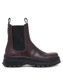 Botki damskie - ECCO Sztyblety Track 30 22075361290 Bordowy - miniaturka - grafika 1