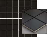 Płytki ceramiczne - Paradyż ALBIR NERO (MATOWA) MOZAIKA 29,8x29,8 (4,8X4,8) ALBIR NERO (MATOWA) MOZAIKA 29,8x29,8 (4,8X4,8) - miniaturka - grafika 1