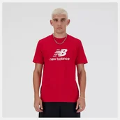 Koszulki męskie - t-shirt sport uomo new balance mt41502 tre red - miniaturka - grafika 1