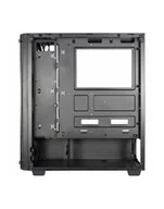 Obudowy komputerowe - Inter-Tech C-303 Mirror, tower case (black, Tempered Glass) - miniaturka - grafika 1