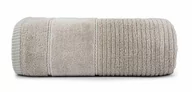 Ręczniki - Ręcznik Teo 100x150 beżowy sepia 470 g/m2 frotte - miniaturka - grafika 1