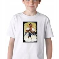 Piłka nożna - P191 KOSZULKA DZIECIĘCA PIŁKARSKA JUDE BELLINGHAM REAL MADRYT PREZENT 104 - miniaturka - grafika 1