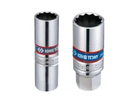 Klucze i nasadki - KING TONY Nasadka do świec 36B014, 3/8'', 14x63 mm - miniaturka - grafika 1