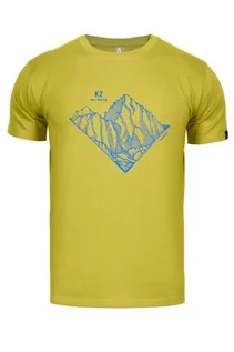 Koszulki sportowe męskie - Koszulka męska T-shirt z modalu Alpinus Skilbrum zielony jasny - grafika 1