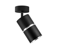 Lampy sufitowe - Oświetlenie punktowe BAMBOO 1xGU10/10W/230V czarne - miniaturka - grafika 1