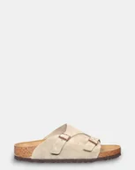 Kapcie męskie - birkenstock mod. zÜrich - taupe - miniaturka - grafika 1
