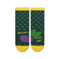 Skarpetki dla dzieci - Kolorowe skarpetki dziecięce r.30-35 z zabawnym napisem "Bulwa nać" - miniaturka - grafika 1