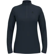 Bluzy sportowe damskie - Bluza techniczna damska ODLO Essential Light Mid Layer 1/2 zip - miniaturka - grafika 1