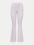Spodnie damskie - Deha Spodnie materiałowe D02557 Fioletowy Slim Fit - miniaturka - grafika 1