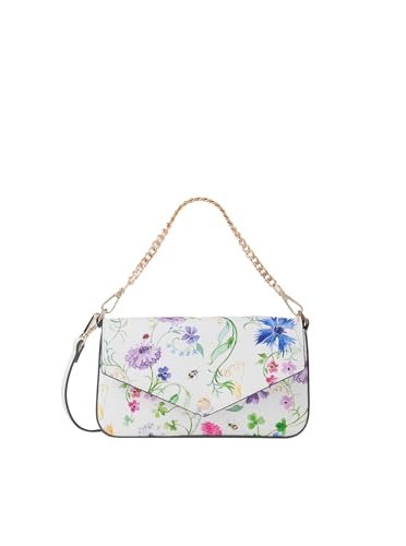 Fiorelli Koronkowa torba crossbody z łańcuszkiem, naturalny, Rozmiar Uniwersalny