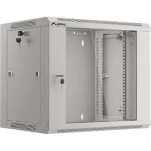 Lanberg Szafa RACK 19 9U 570x450 WFFA-5409-10S szybkiego montażu - KONFIGURATOR WYPOSAŻENIA / DYSTRYBUTOR F.VAT 23% WFFA-5409-10S - Szafy rack - miniaturka - grafika 1