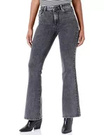 Spodnie damskie - ONLY Dżinsy damskie, Dark Grey Denim, XL / 34L - miniaturka - grafika 1