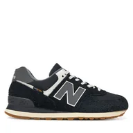 Sneakersy męskie - Sneakersy New Balance U574RUS Czarny - miniaturka - grafika 1