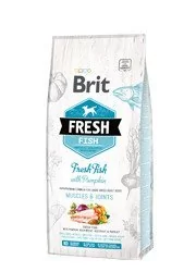Brit Fresh Fish&Pumpkin Adult Large Muscles & Joints 12 kg - Sucha karma dla psów - miniaturka - grafika 1