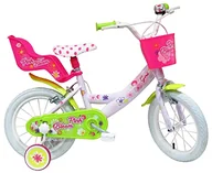 Rowery - DENVER 21137, 14" Pink CLOOM 2295 Dziecko, Liliowy, Zielony - miniaturka - grafika 1