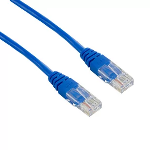 4world Kabel sieciowy RJ45 1m niebieski (04717) - Patchcordy - miniaturka - grafika 1