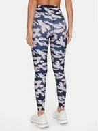 Legginsy - Reebok Legginsy Train Como Tight 100076266 Granatowy Slim Fit - miniaturka - grafika 1