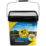 Zanęty - Zanęta CARP TARGET Mix ziaren Kukurydza Konopia Rzepik (12 kg) + Wiadro 17 l - miniaturka - grafika 1