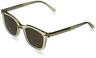 Okulary przeciwsłoneczne - CALVIN KLEIN EYEWEAR CK20538S-270 okulary przeciwsłoneczne, uniseks, Crystal Beige/Solid Warm Smoke, jeden rozmiar - miniaturka - grafika 1