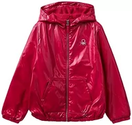 Kurtki i płaszcze dla dziewczynek - United Colors of Benetton Kurtka 2EO0CN013 Kurtka, Czerwony Magenta 2E8, S Dziewczynka, Rosso Magenta 2e8, S - miniaturka - grafika 1