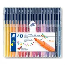 Staedtler Flamastry Triplus, 40 kolorów - Przybory szkolne - miniaturka - grafika 1