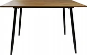 Stoły - kontrast Stół prostokątny do jadalni kuchni IVO 120x80x75 Dąb - miniaturka - grafika 1