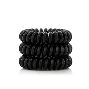Invisibobble Power Performance Hair Spiral Gumka do włosów 3 szt Odcień True Black - Ozdoby do włosów - miniaturka - grafika 1