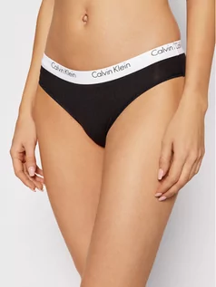 Majtki damskie - Calvin Klein Underwear Figi klasyczne 000QF1369E Czarny - grafika 1