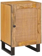 Szafki łazienkowe - vidaXL Szafka Łazienkowa Brązowy 38 x 33 x 58 cm Drewno mango - miniaturka - grafika 1