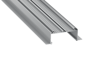 Listwy i profile - Profil aluminiowy SORGA do taśm LED - Srebrny anodowany - 2m - miniaturka - grafika 1