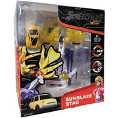 Figurki dla dzieci - Zestaw figurek ALPHA Screechers Wild! Transformujący Pojazd Sunblaze Stag 685202 - miniaturka - grafika 1