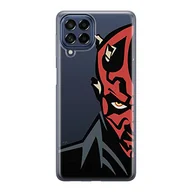 Etui i futerały do telefonów - Etui Darth Maul 003 Star Wars Nadruk częściowy Przeźroczysty Producent: Samsung, Model: M33 5G - miniaturka - grafika 1
