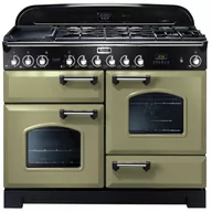 Kuchenki gazowo-elektryczne - Falcon Classic Deluxe 110 Oliwkowy chrom - miniaturka - grafika 1